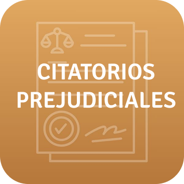 Citatorios prejudiciales